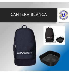 MOCHILA CANTERA BLANCA