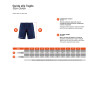 PANTALONES CORTOS BASE NEGRO/ROYAL(x2)