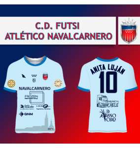 CAMISETA DE JUEGO AZÚL 25/27