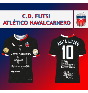 CAMISETA DE JUEGO NEGRA 25/27